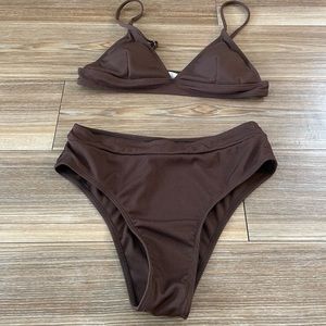 Brown 2 Piece Women’s Bikini